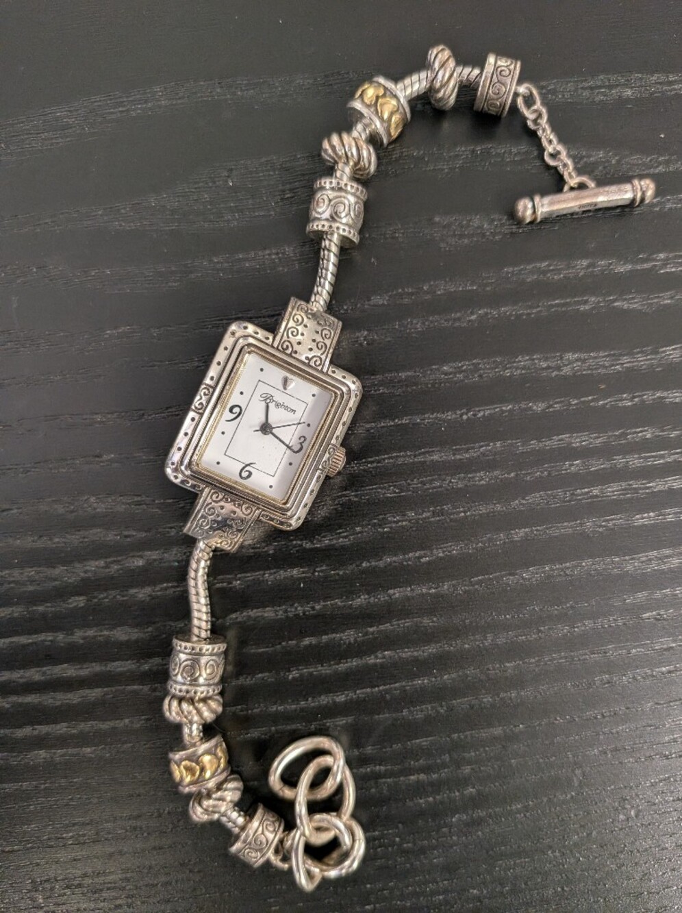Brighton Cherry Hill Silver Tone  Bracelet Watch